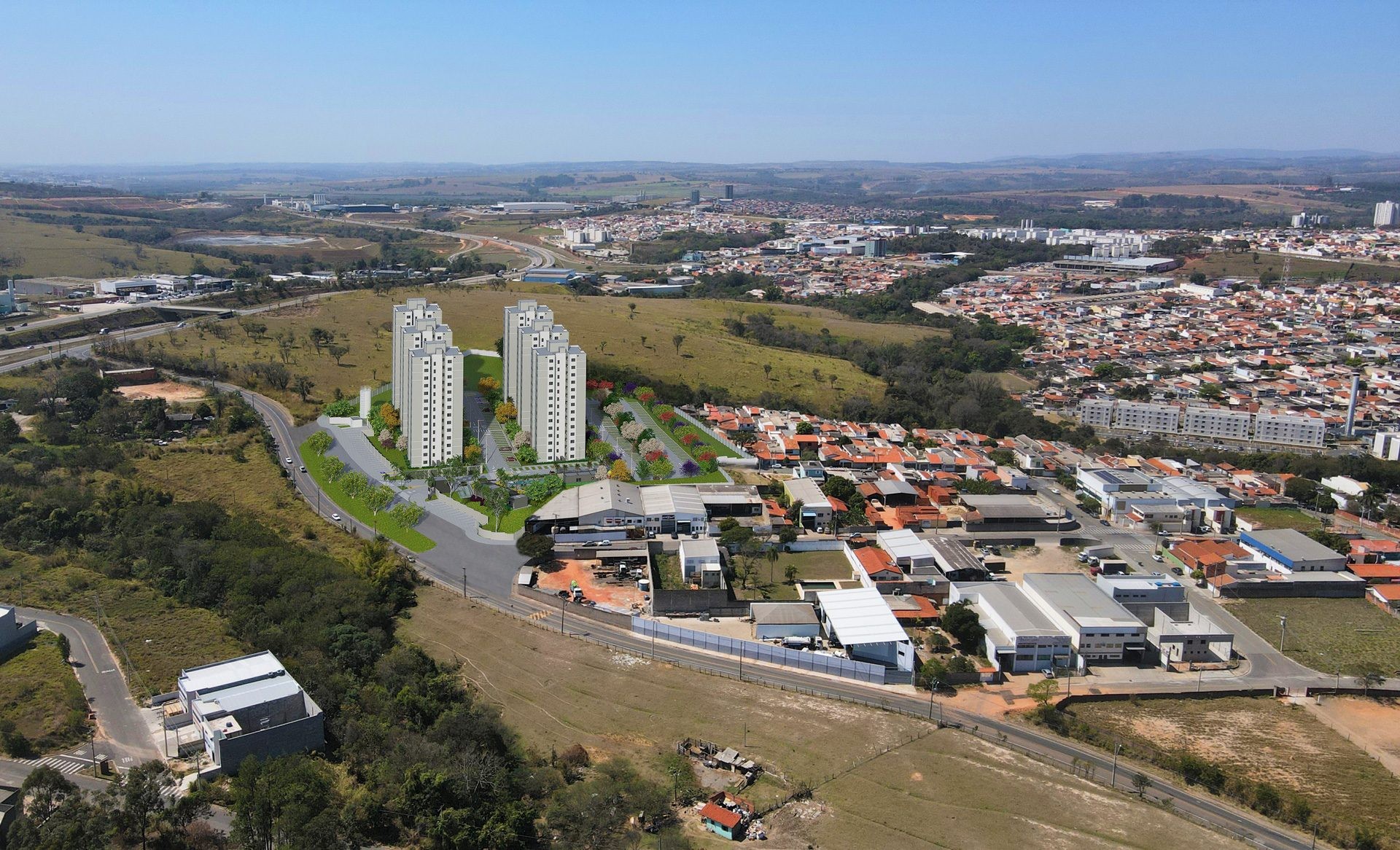 HM Intense Salto — localização