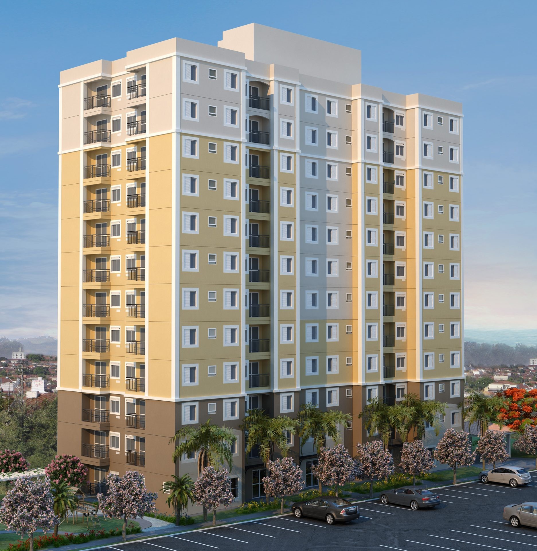 HM Belluno Residencial — localização